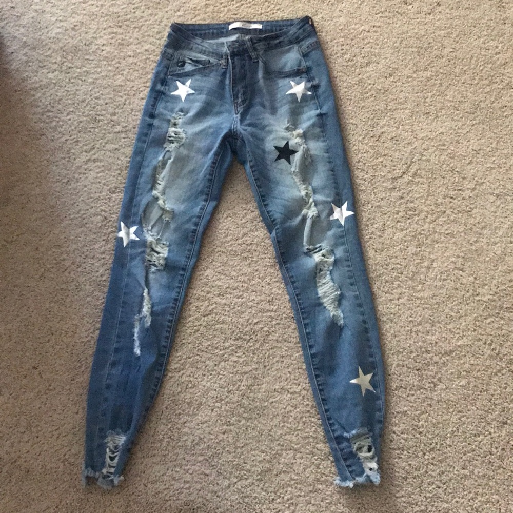 custom star KanCan jeans